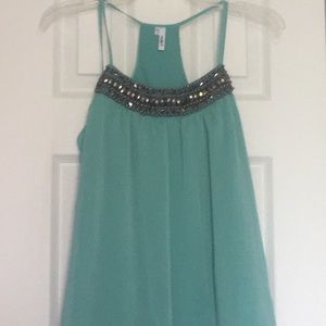 Turquoise Tank Top